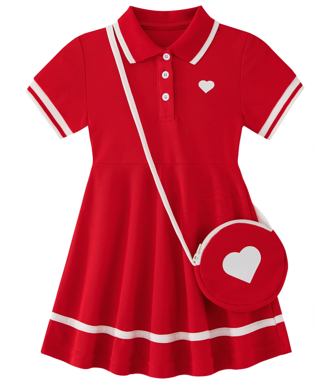 Move Dance Toddler Girl Sporty Dress Summer Clothes Kids Casual Sundress 2-7 Years