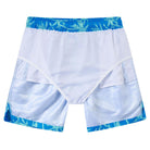 Inside view of men's swim trunks showing the breathable mesh liner, comfortable inner support and lightweight design for swimming and beach activities.